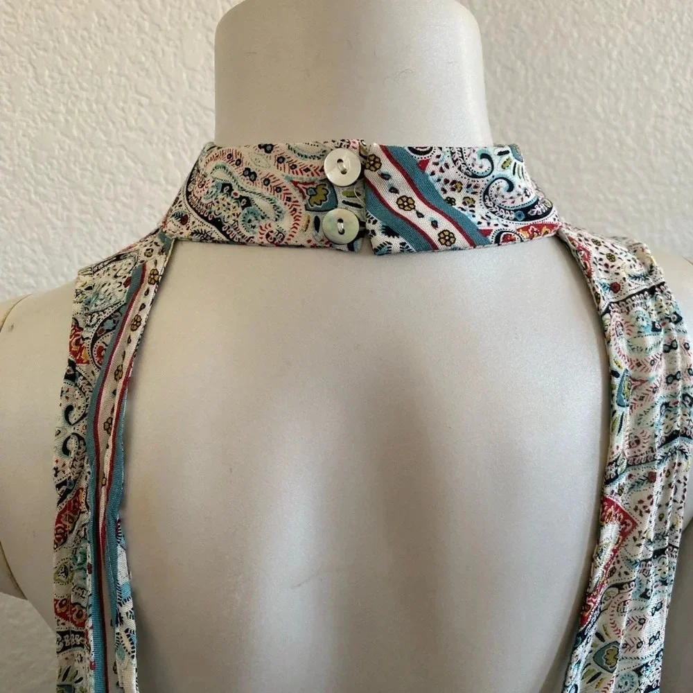 Intimately Free People Mock Neck Slip Dress Boho Large - Picture 10 of 14